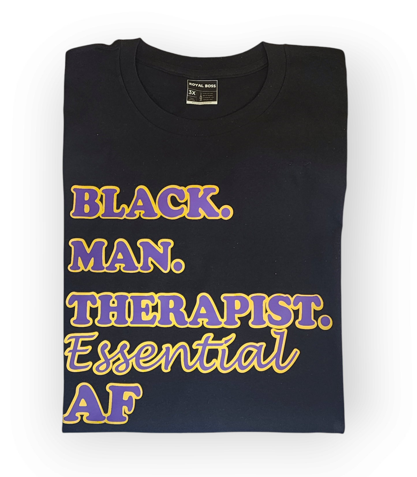 Black Man Therapist T-shirt