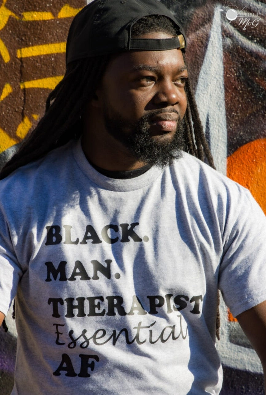 Black Man Therapist T-shirt