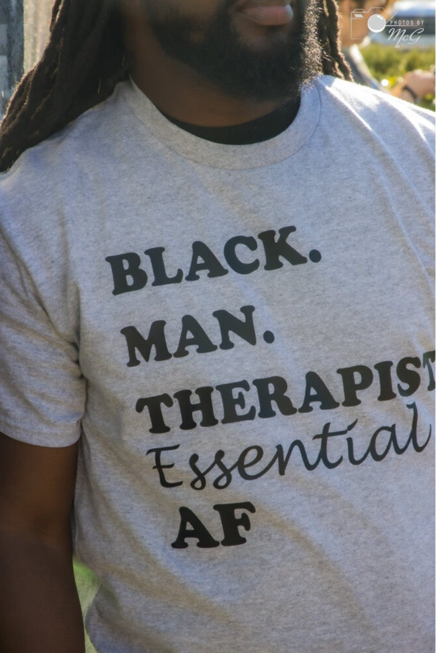 Black Man Therapist T-shirt