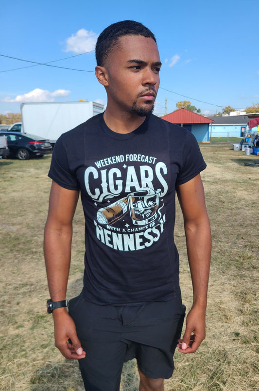 Cigars and Hennessy T-shirt