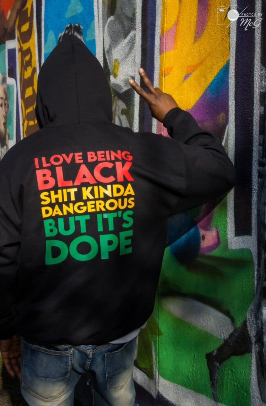 I Love Being Black Hoodie