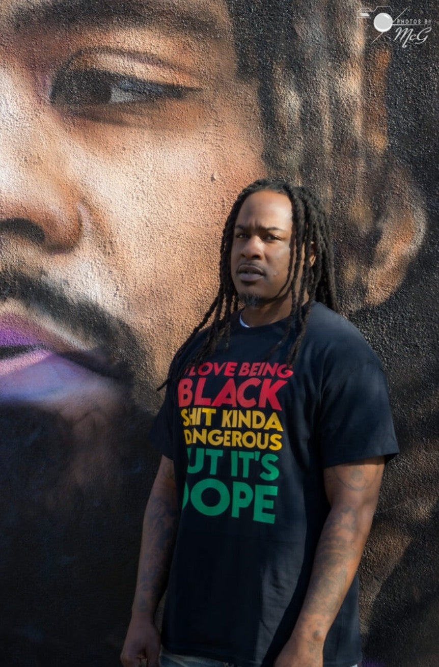 I Love Being Black T-shirt