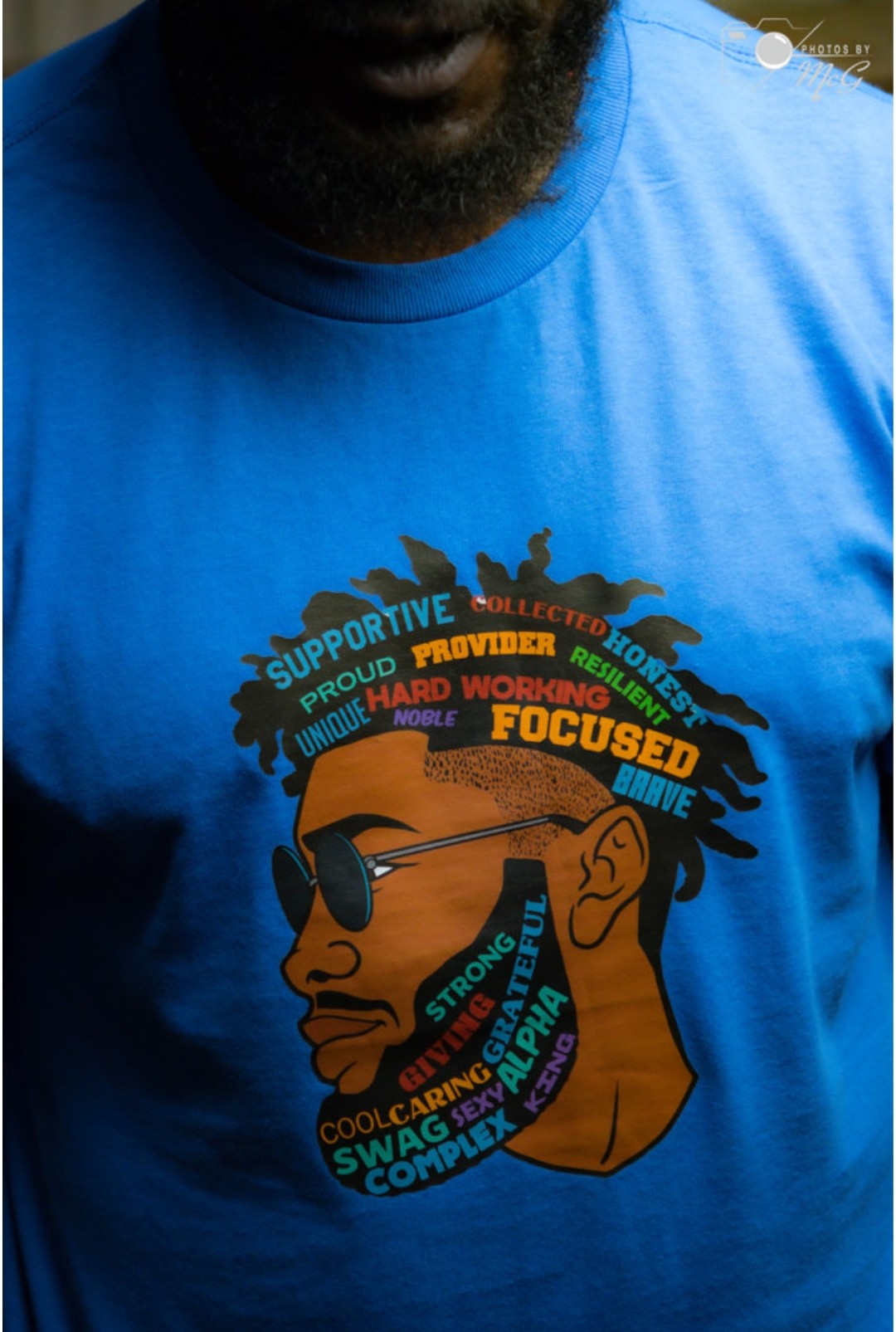 Motivated Black Man T-shirt