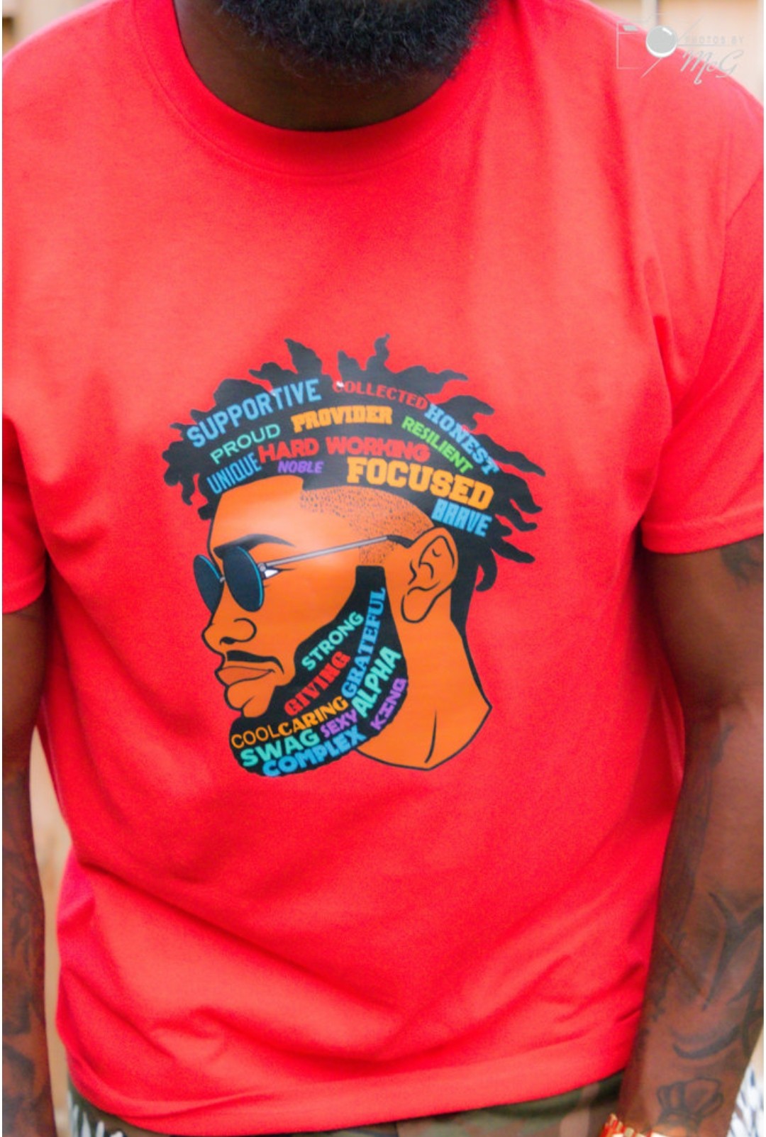 Motivated Black Man T-shirt