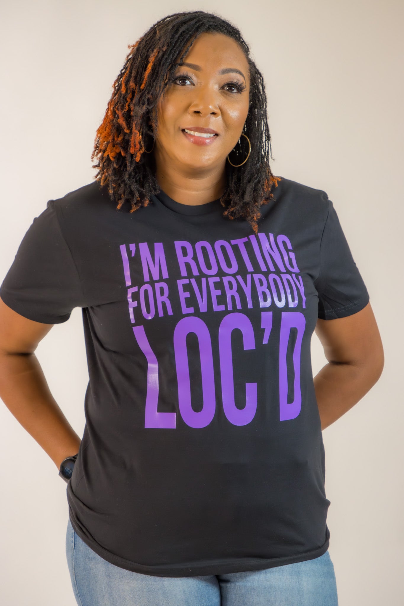 Rooting For Everybody Loc'd T-shirt