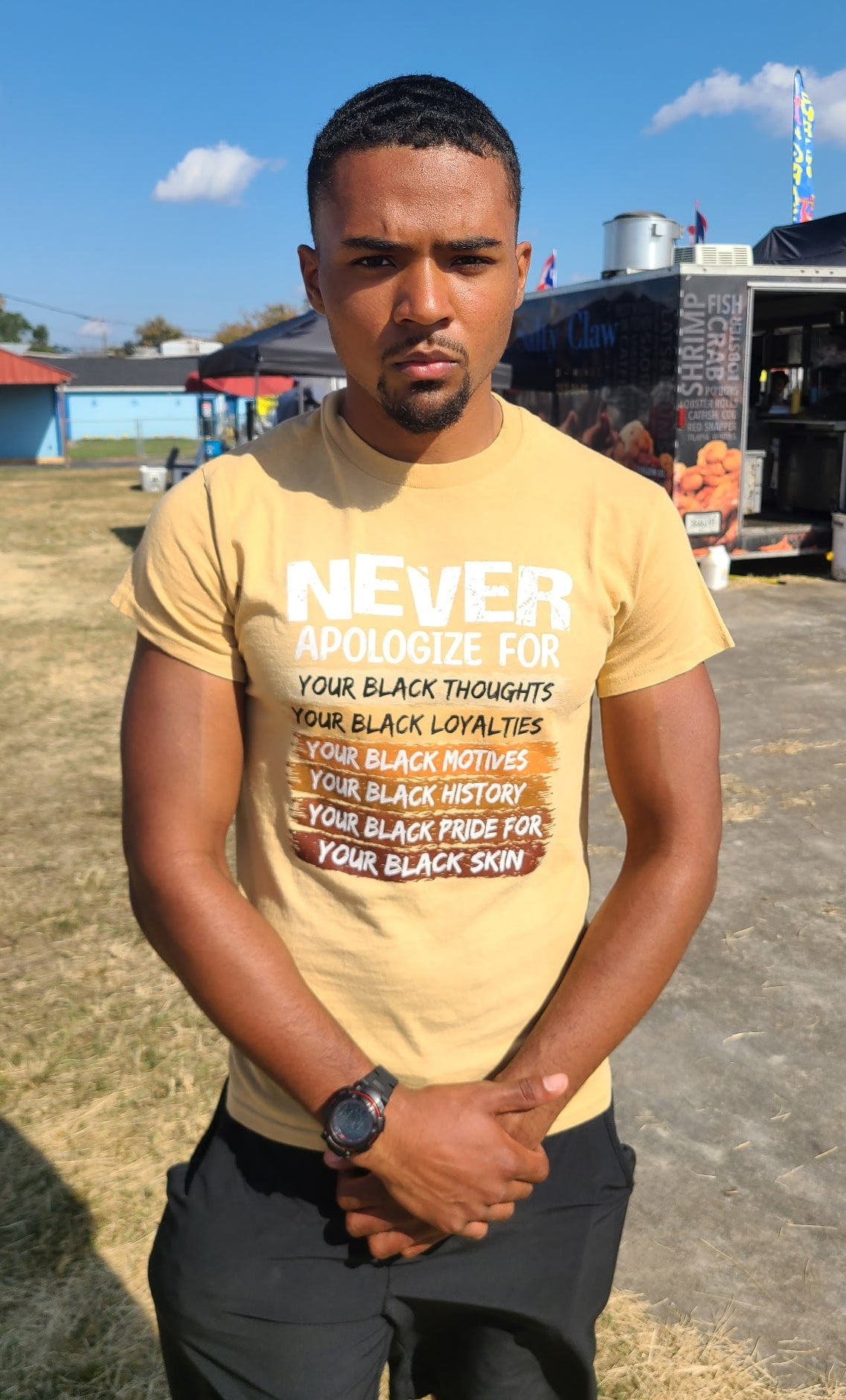 Never Apologize T-shirt