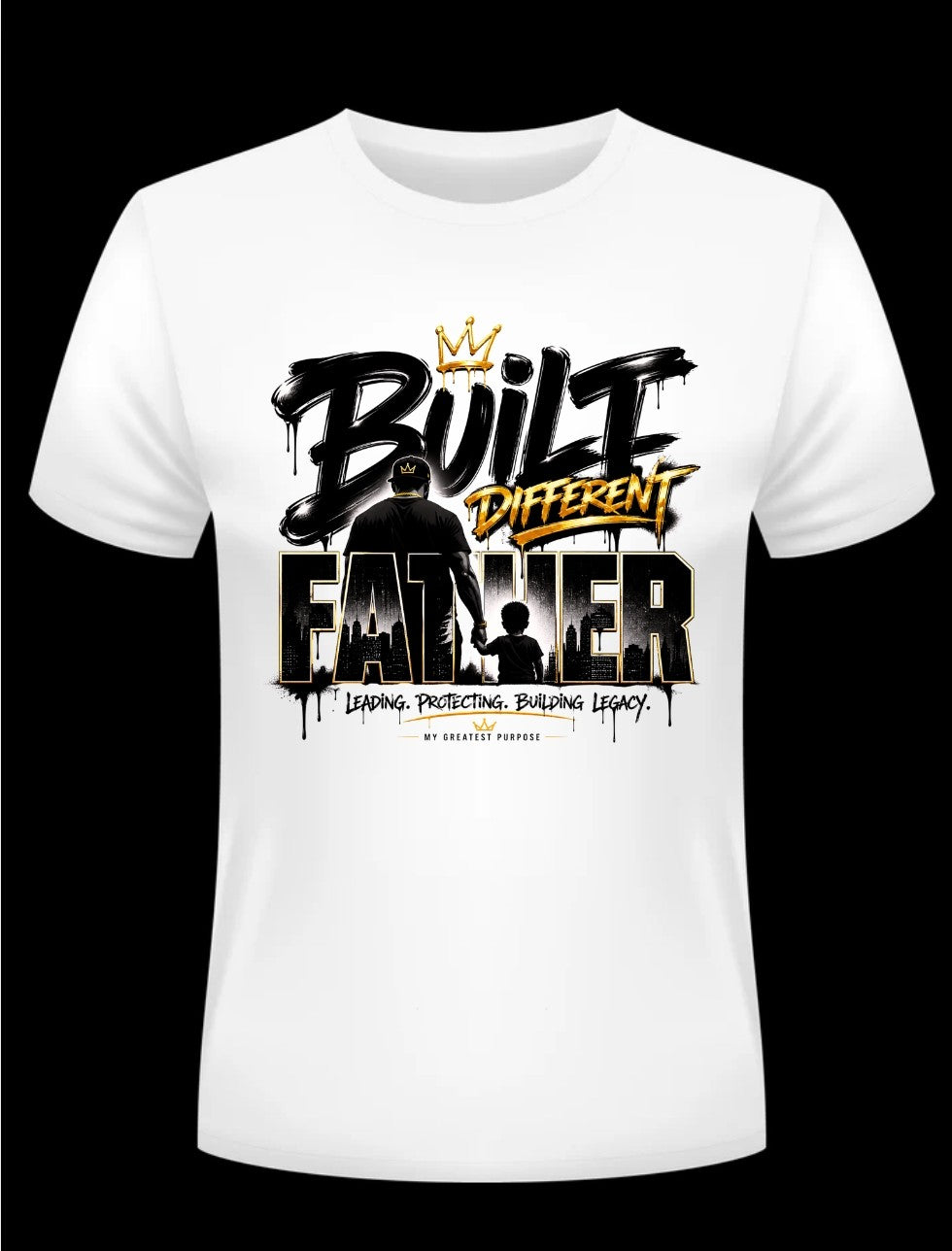 Built Different-Father T-shirt