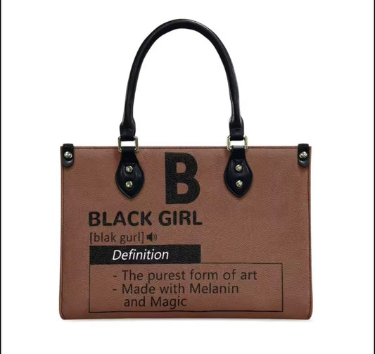 Black Girl Definition (Brown)