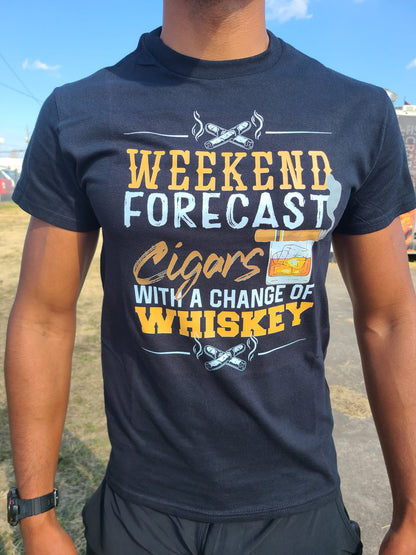 Cigars and Whiskey T-shirt