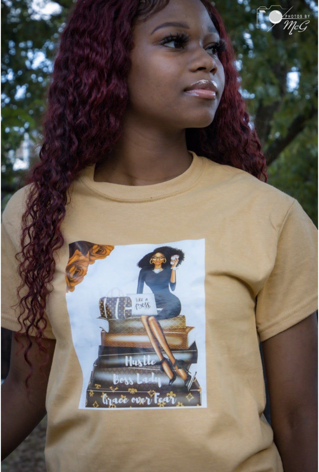 Hustle Boss Lady T-shirt