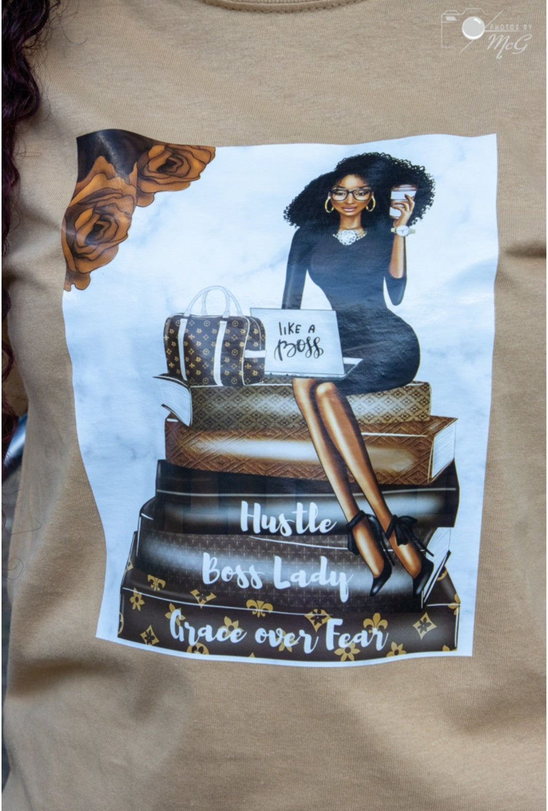 Hustle Boss Lady T-shirt