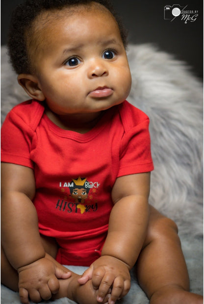 I Am Black History Onesie (Boys)