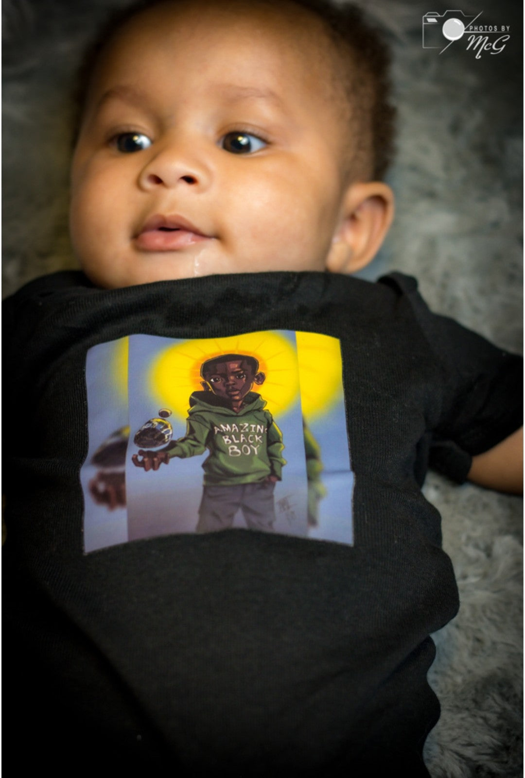 Amazing Black Boy Onesie