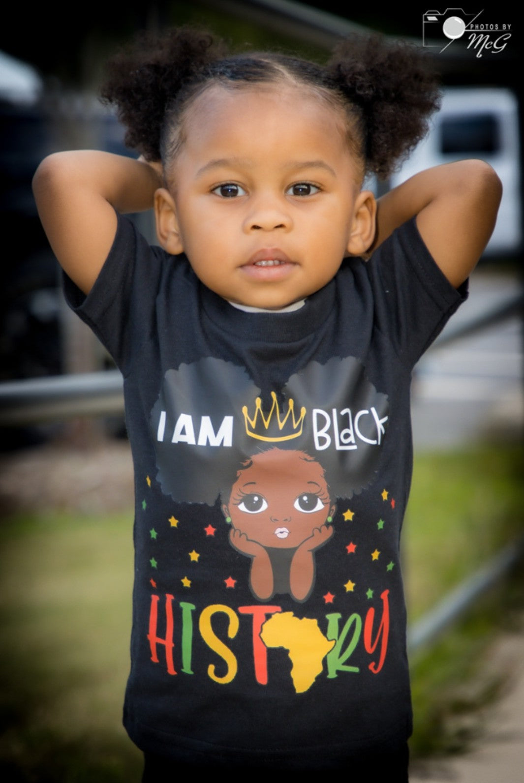 I Am Black History Tshirt (Girls)