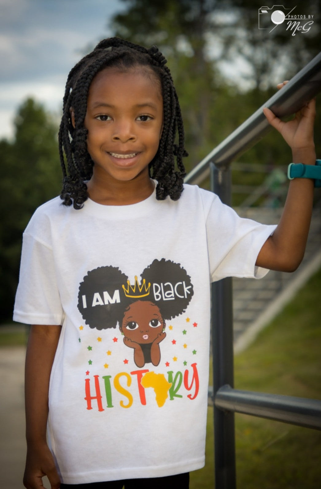 I Am Black History Tshirt (Girls)