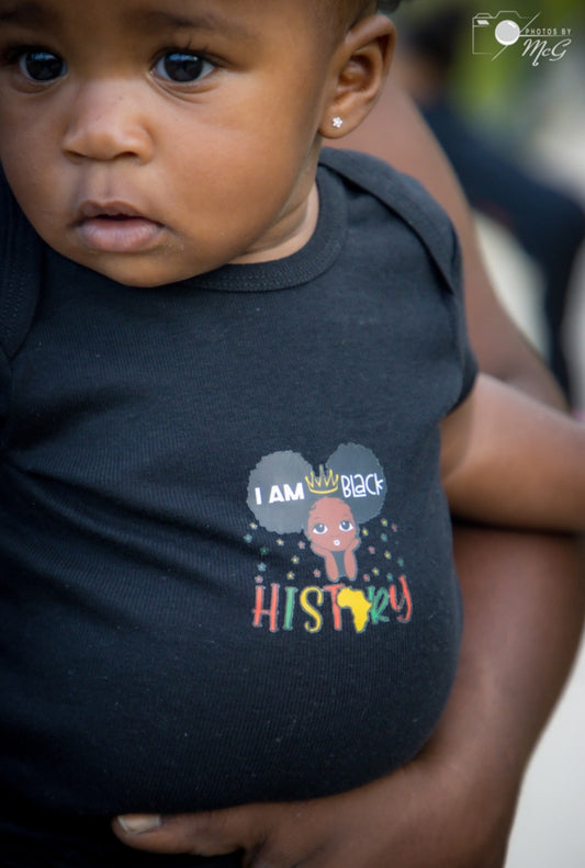 I Am Black History Onesie (Girls)