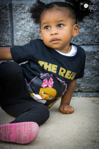 The Real Boss Baby Tshirt (Girls)